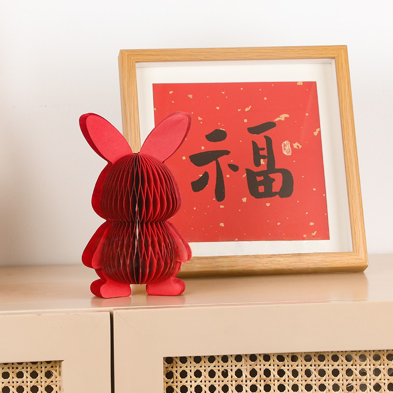 Rabbit Paper Honeycomb Ornaments-02.jpg